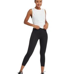 Spanx Look At Me Now Seamless Cropped Leggings Size XL